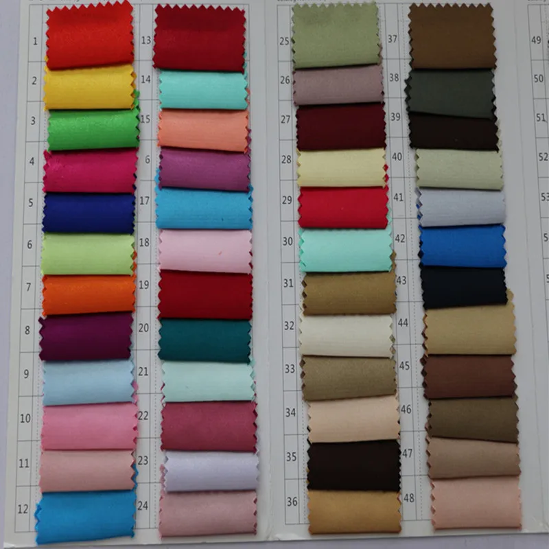 Heavy Weight Thick Glossy polyester bright shinny spandex satin fabric for evening dress