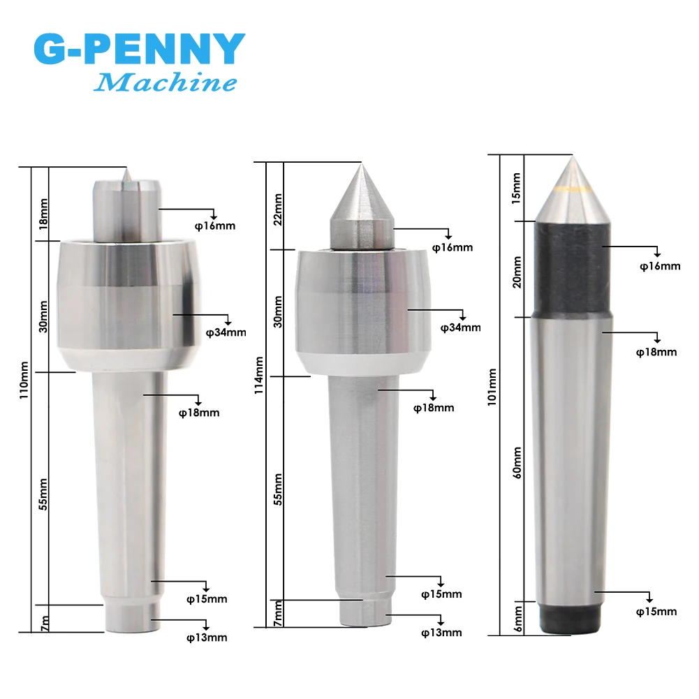  New Design Movable and Changeable Tailstock With Three Heads work with Rotary / A 4th Axis for CNC Engraving