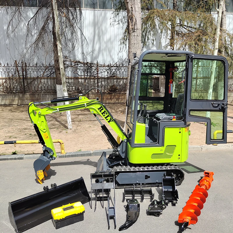 13 5 HP B & S газовый двигатель Гидравлический компактный экскаватор 1 тонный мини-экскаватор с дешевой ценой садовая машина