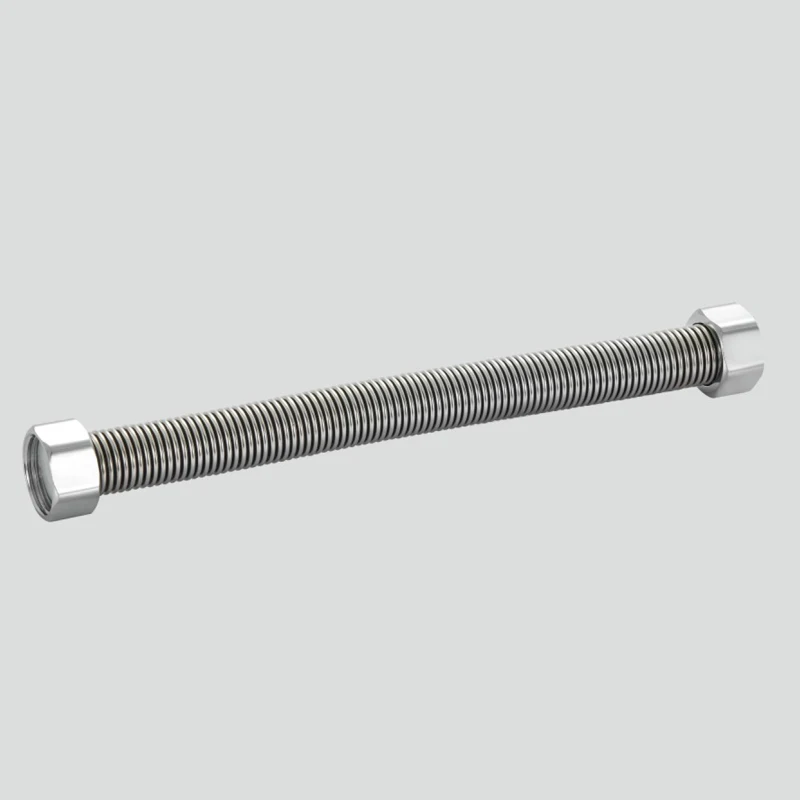 Modern 304 Stainless Steel Metal Water Inlet Hose Faucet 4-Point Toilet Corner Valve Water Heater Inlet Pipe for Household Use