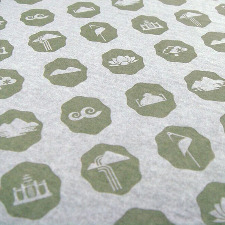 Custom Printed Wrapping Paper Floral Flower Gift Wrap Tissue Paper Packaging Korea Wrapping Christmas Gift Flower Paper Wrapping