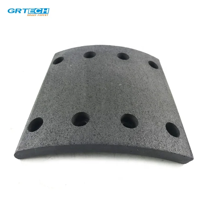 19487 best performance China truck drum brake lining sheet manufacturer for Man,Mercedes-Benz Actors