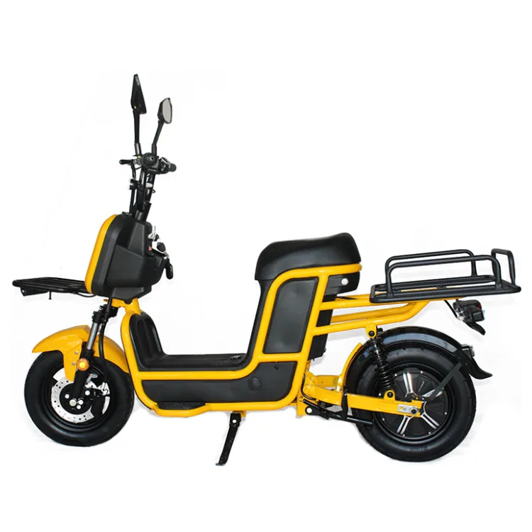 China 2 Wheel Fat Tire 1000w Pedal Electric Family Bicycle E-Bike Scooter Electric Cargo Bike