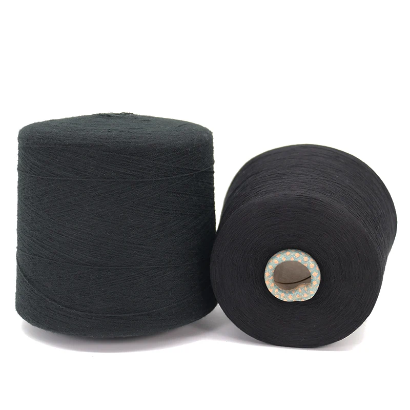 wholesale 28nm 70% recycled polyester 30% bulk acrylic blended yarn Anti - pilling bulk acrylic  recycled polyester spun yarn