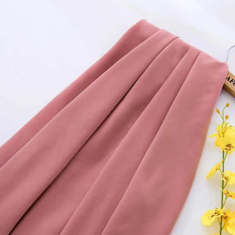 in stock elastic viscose satin silk stretch fabric