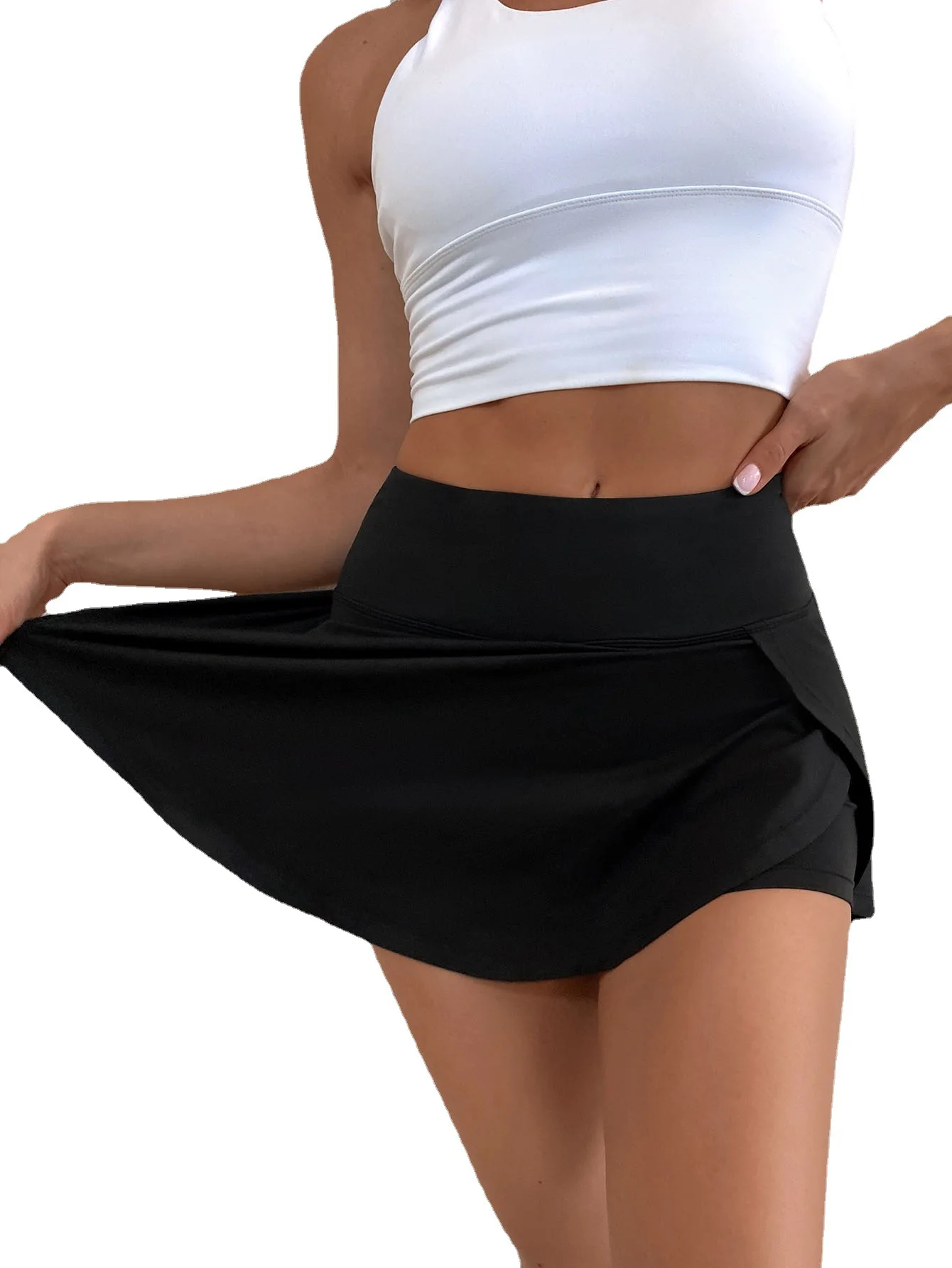 OEM ТЕННИСНАЯ СПОРТИВНАЯ ОДЕЖДА skort Женская одежда для фитнеса летнее нижнее белье для бега эластичные носки для йоги