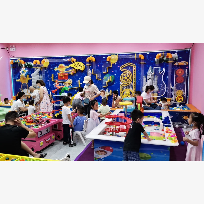 Indoor interact playground custom new design Water table  game amusement park play ground for kids