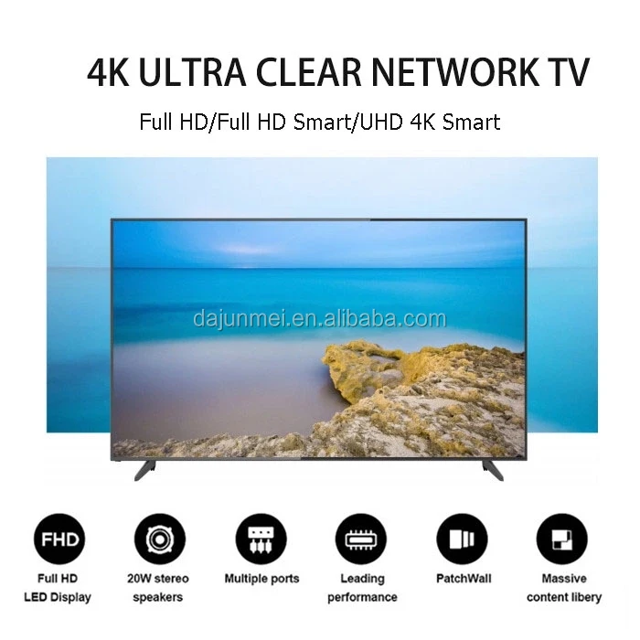 Brand new smart tv 4k uhd hd large screen television 4k smart tv 65 inch led