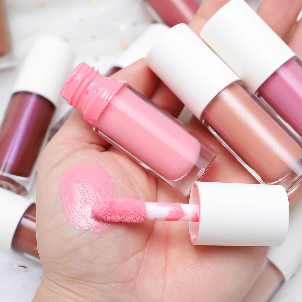 Beauty Products For Women Cosmetic Products Luxury Lip Gloss Tubes Clear Lipgloss Base Wholesale Glossy Lip Gloss Private Label