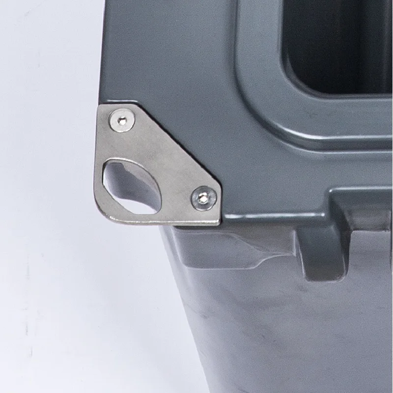 35QT ODM&OEM insulated fish boxes Hard Cooler hand lever shipping box cooling rotomolded cooler box