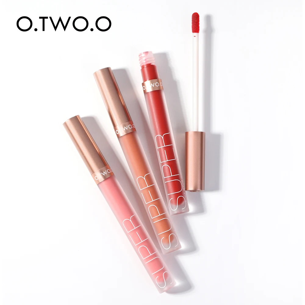 O.TWO.O New Arrival Matte Lipgloss Waterproof Kiss Proof Long Lasting Nude Liquid Lipstick for Private Label
