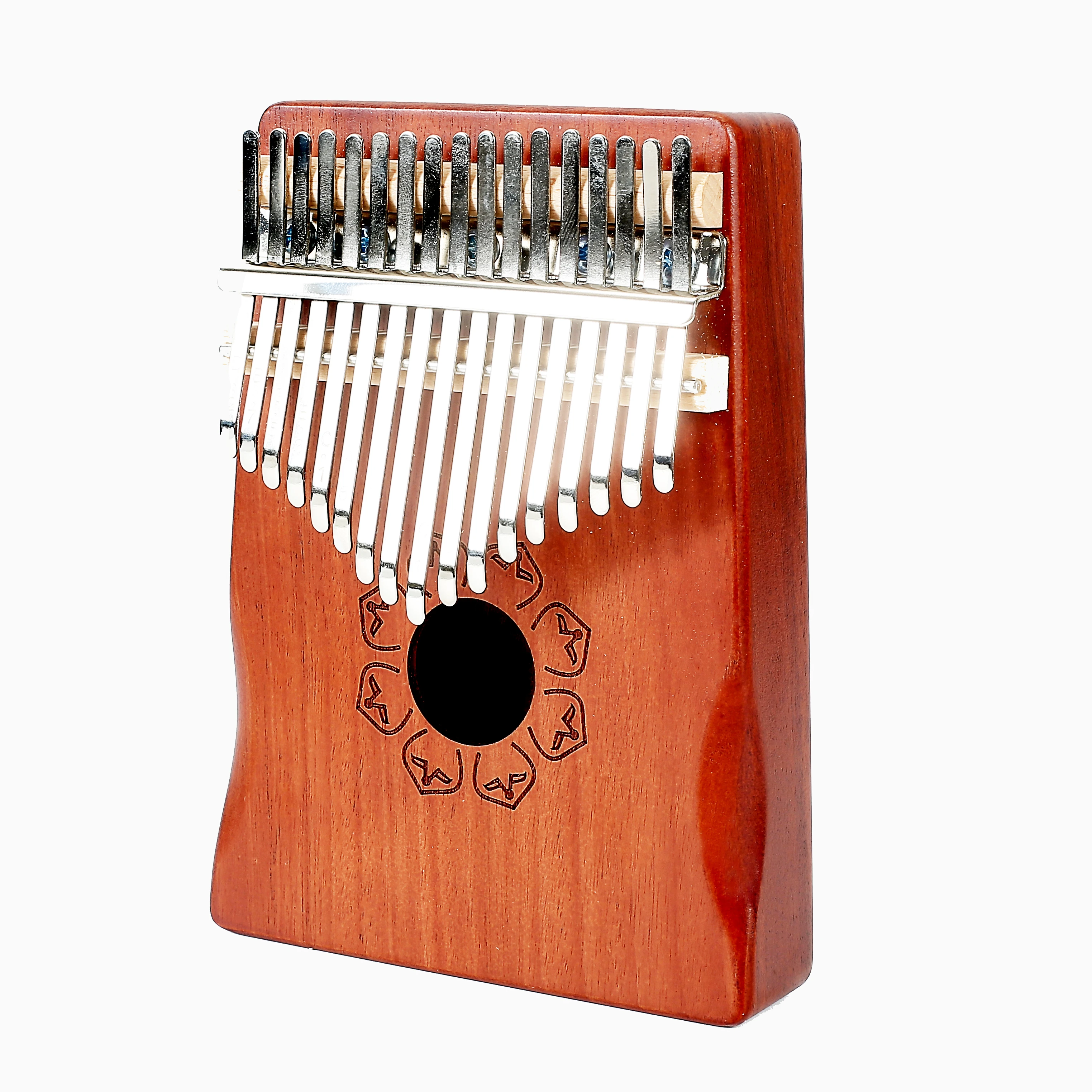 present gift kalimba harmonica musical instrument 17keys easttop