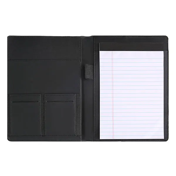 
Multi-functional interior design fabric portfolio with notepad for promotion 