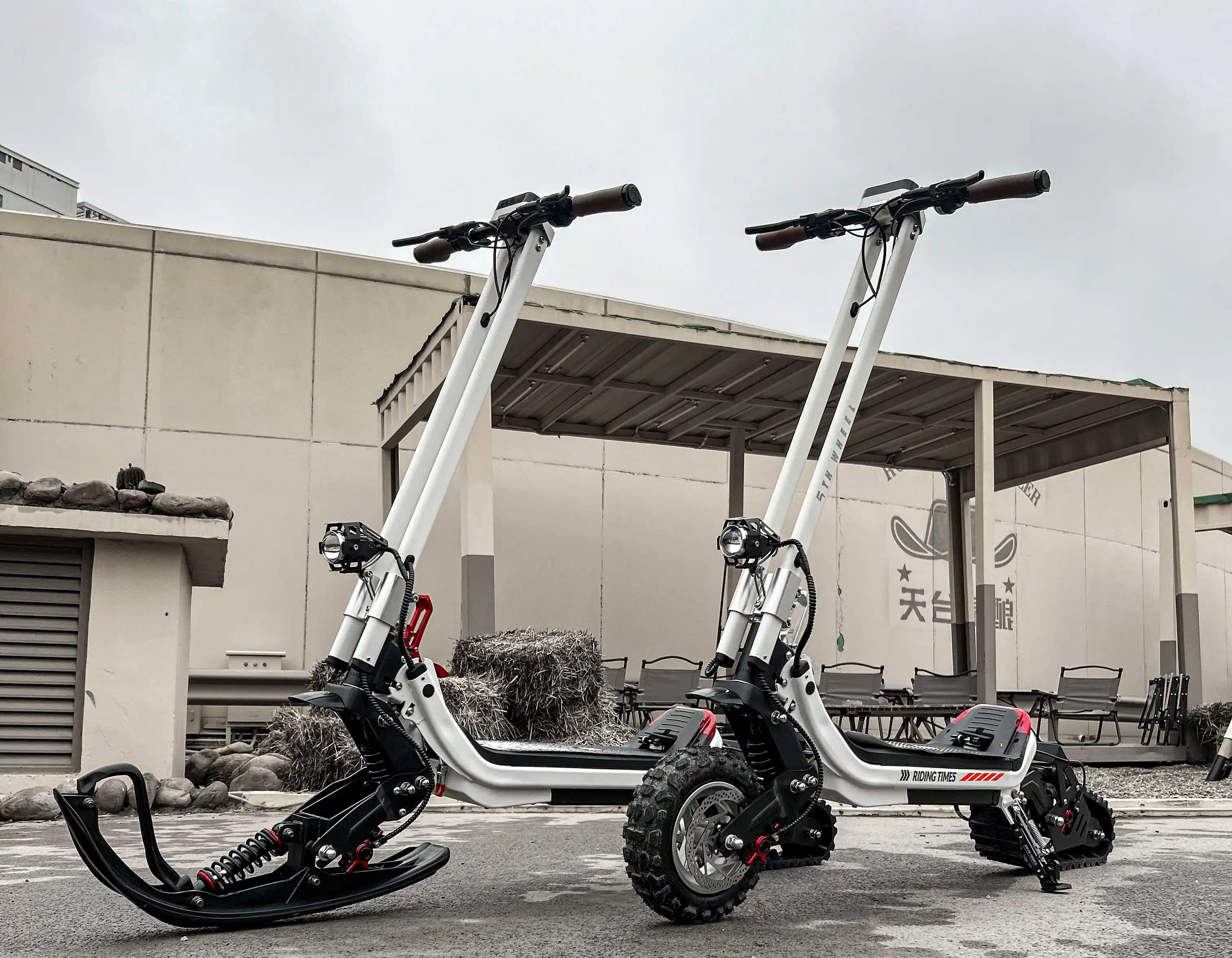 USA stock warehouse G63 DIY Off Road Electric Scooter 11inch 1800w Adult Scooter Electric in cold weather