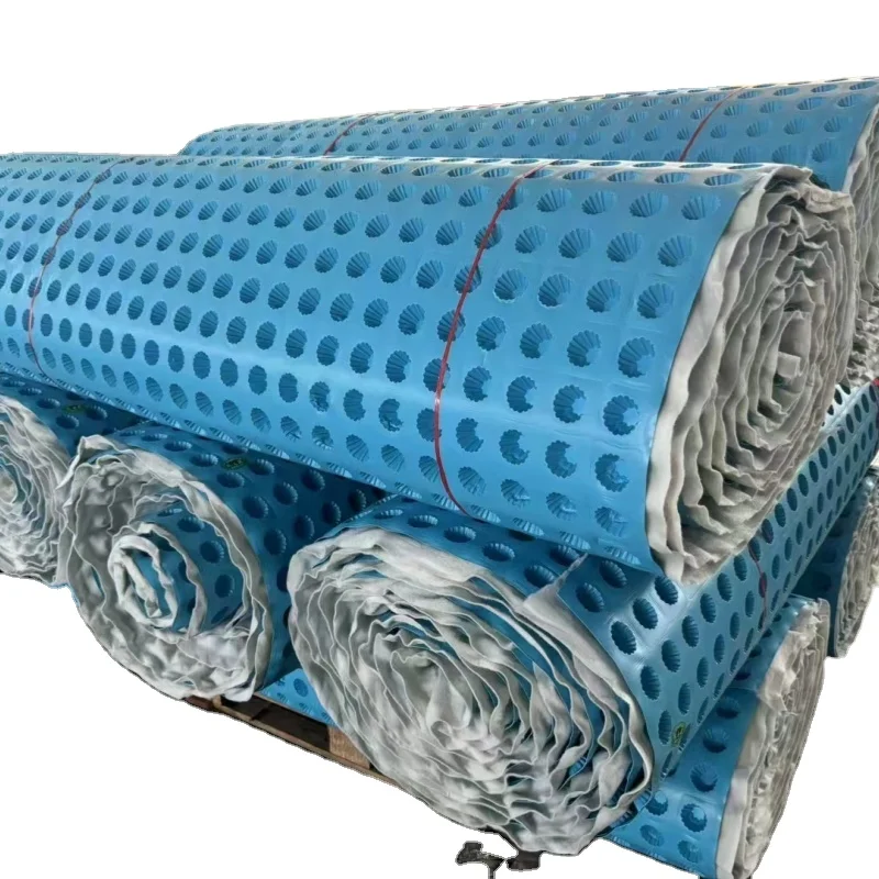 Дренажная доска HDPE белого и черного цвета пластиковая дренажная для мощности plsnts или складских площадок