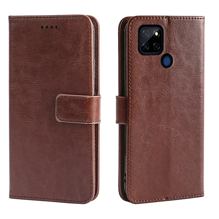 Ударопрочный чехол для UMIDIGI Bison X10 Pro X10G /X10G NFC X10S/X10S GT Crazy Horse кожаный флип-чехол