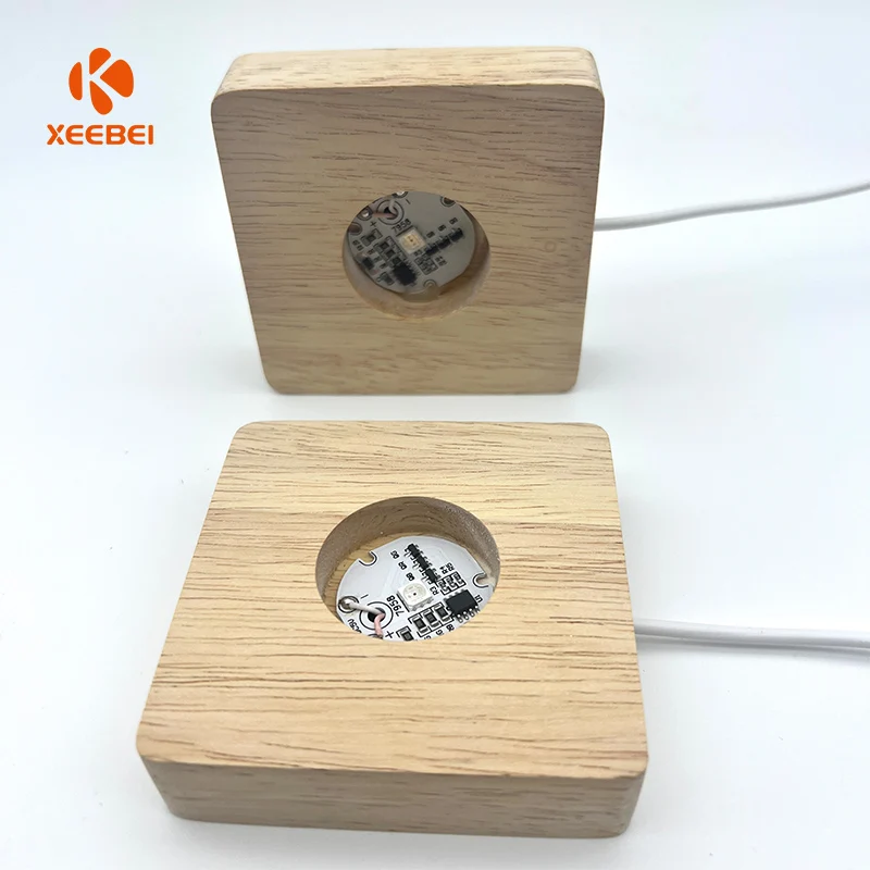 Новейшая креативная 3D-светодиодная лампа под заказ светодиодная основа ночник Рождественская декор детской комнаты