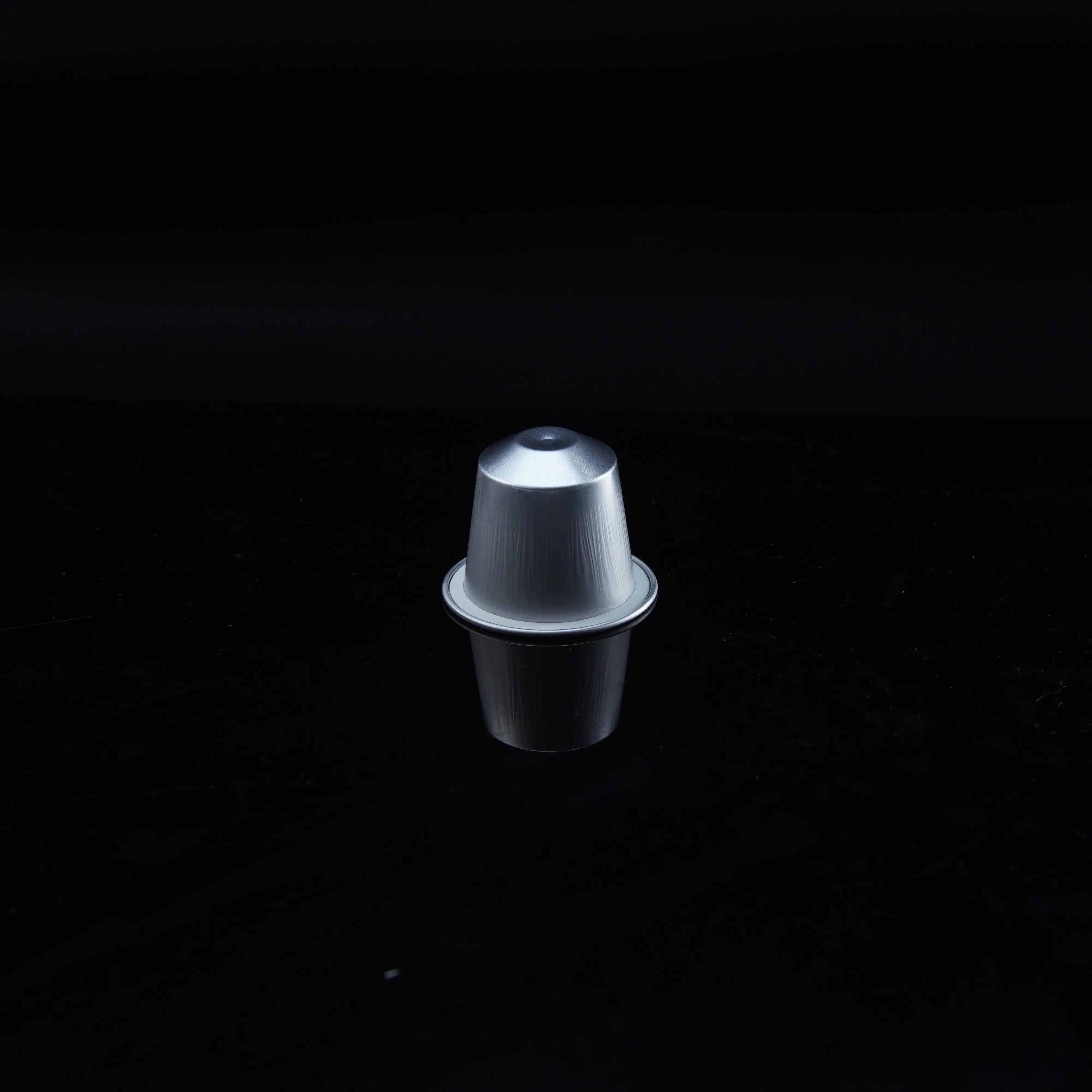 Disposable rubber free paper ring environmentally friendly coffee capsule