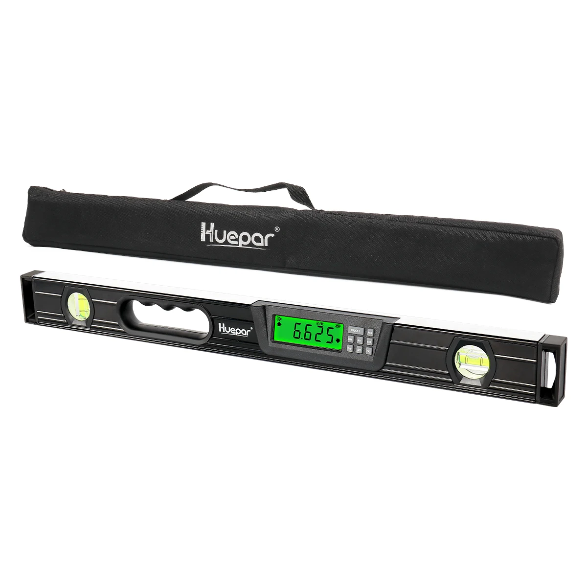 Huepar Digital Display Level Measuring Tools Inclinometer TL-60 Electronic Protractor Angle Finder
