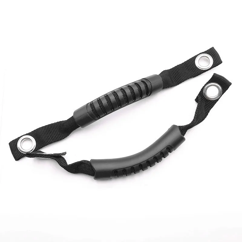 Factory price PVC Strap handle Plastic Luggage Handle Grip Rubber Molded Tool With Strap For Backpack suitcase car seat back