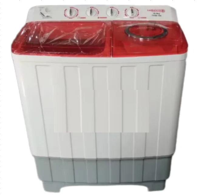 Factory Direct Sale Customized 13KG  Twin Tub  Top Loading Transparent Cover Semi Automatic Washing Machine