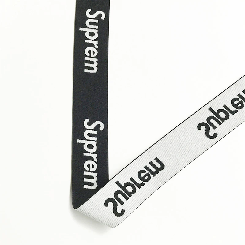 Мягкая жаккардовая лента из полиэстера 38 мм