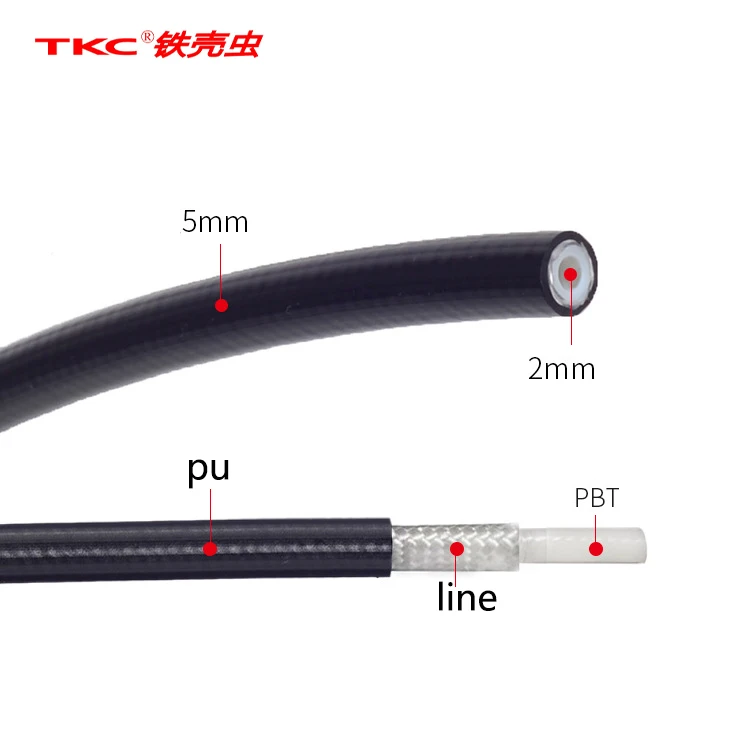 50m Mountain Bike 2.0x5.0mm  brake oil pipe  of Hydraulic Disc Brake Bicycle Cables Hose