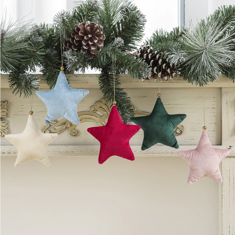 Wholesale Custom Gift Bags Felt Ornaments Cookies Toys Santa Christmas Tree Decoration