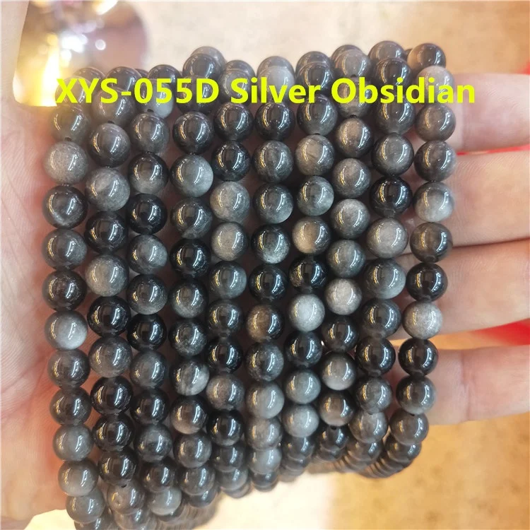 8mm Natural Obsidian Jewelry Loose Beads stone beads