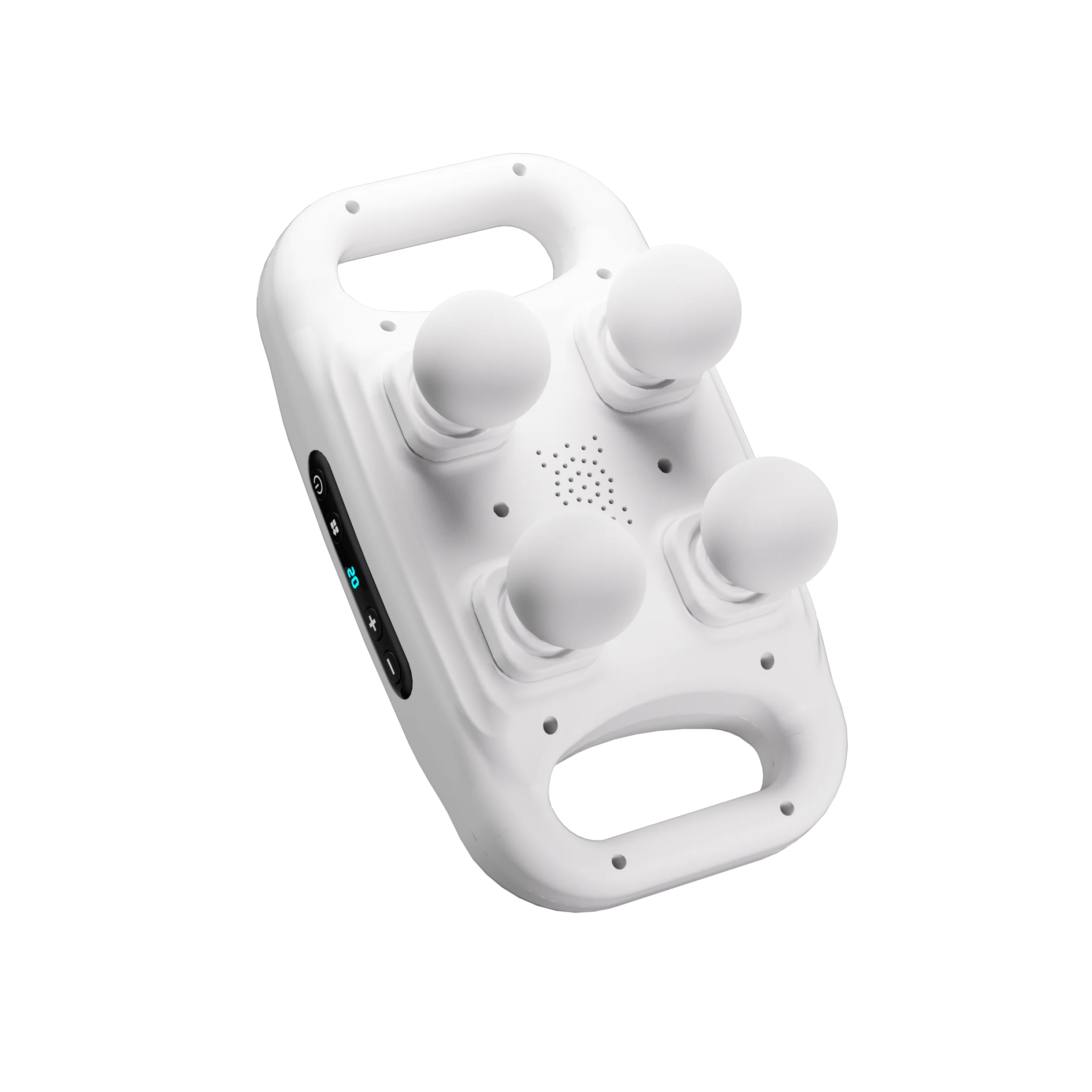 Hot Sale Portable Cordless Body Massager Mini Massage Gun with 4 Head Attachments Healthcare Deep Tissue Machine Heat Function