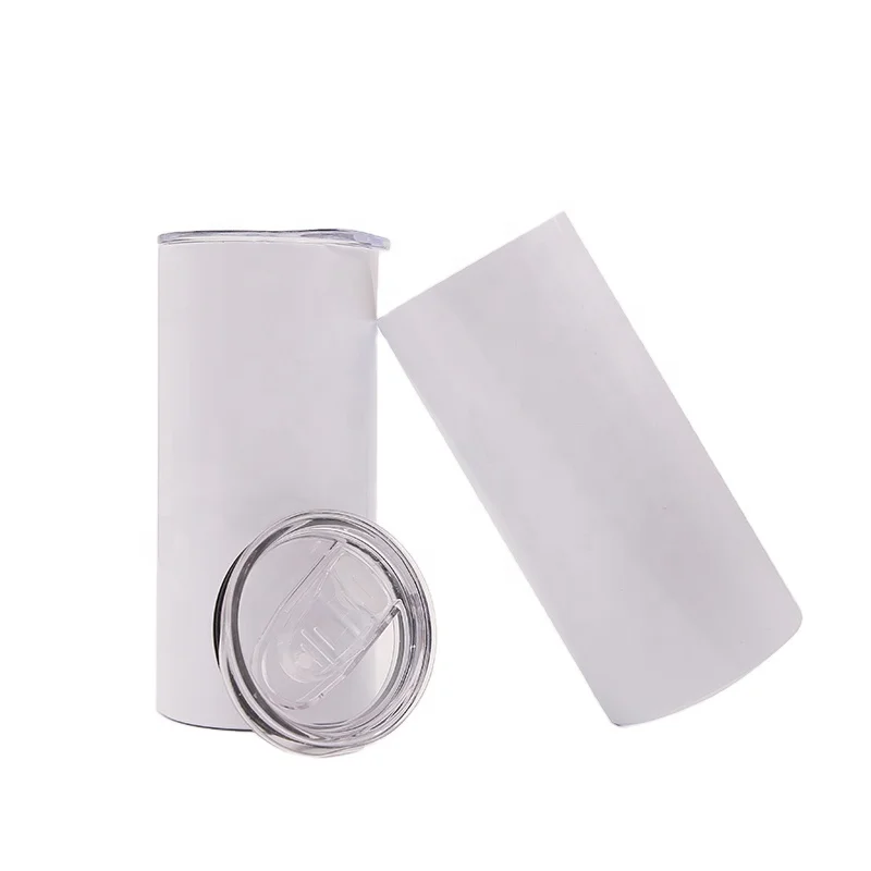 Wholesale 20oz stainless steel tumbler straight skinny double wall coffee cup insulation vacuum for sublimation