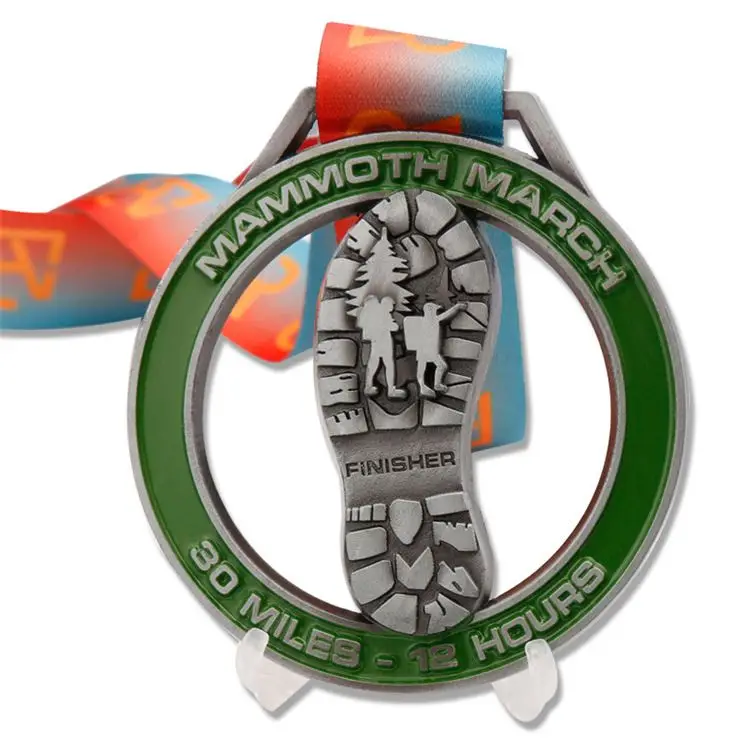 3D metal gold triathlon finisher game marathon running sports custom medal trophies and medals