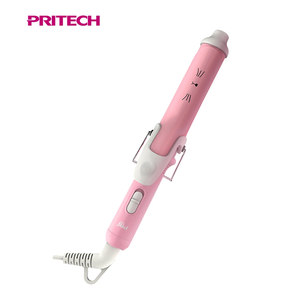  Профессиональная электрическая Вращающаяся мини-плойка PRITECH с керамическим