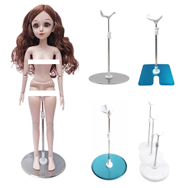 Высокое качество 1/6 1/3 1/4 кукла дисплей стенд BJD из нержавеющей стали Стенд Пластиковый кронштейн
