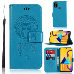 Wallet Card TPU Flip Protective Cover For Sony Xperia 1 10 8 XZ3 XZ2 L2 XA1 L1 Lite Compact Plus Wind Chimes Owl PU Leather Case