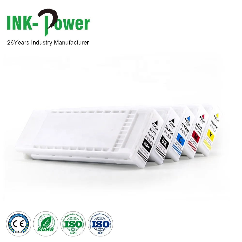 INK POWER S40670 S40670 S60600 S80600 S80670 S40600 S60670 Eco Solvent Compatible Ink Cartridge for Epson Sure Color SC Printer