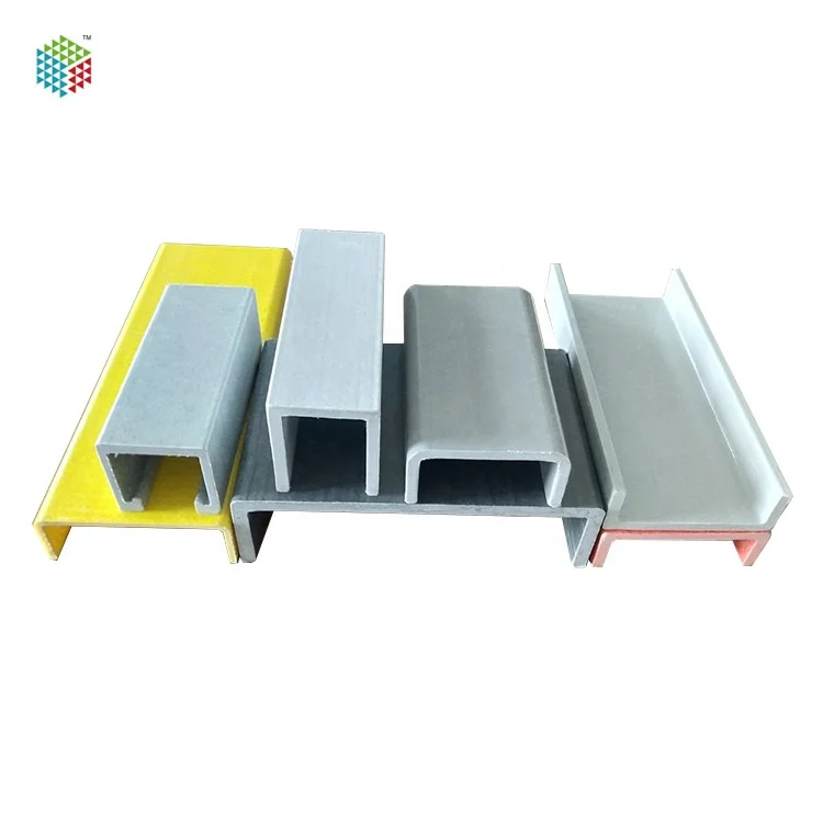 FRP Fiberglass GRP Glassfiber C Channel U Channel Construction Channel