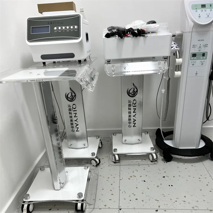 Wholesale Spa dental clinic Beauty Salon oxygen machine Trolley cart for beauty equipment hydra facial laser machine trolley