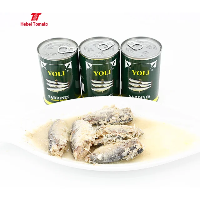 Wholesale Top Grade Canned Sardin in Oil Canned Sardines Manufacturers Tinned Fish