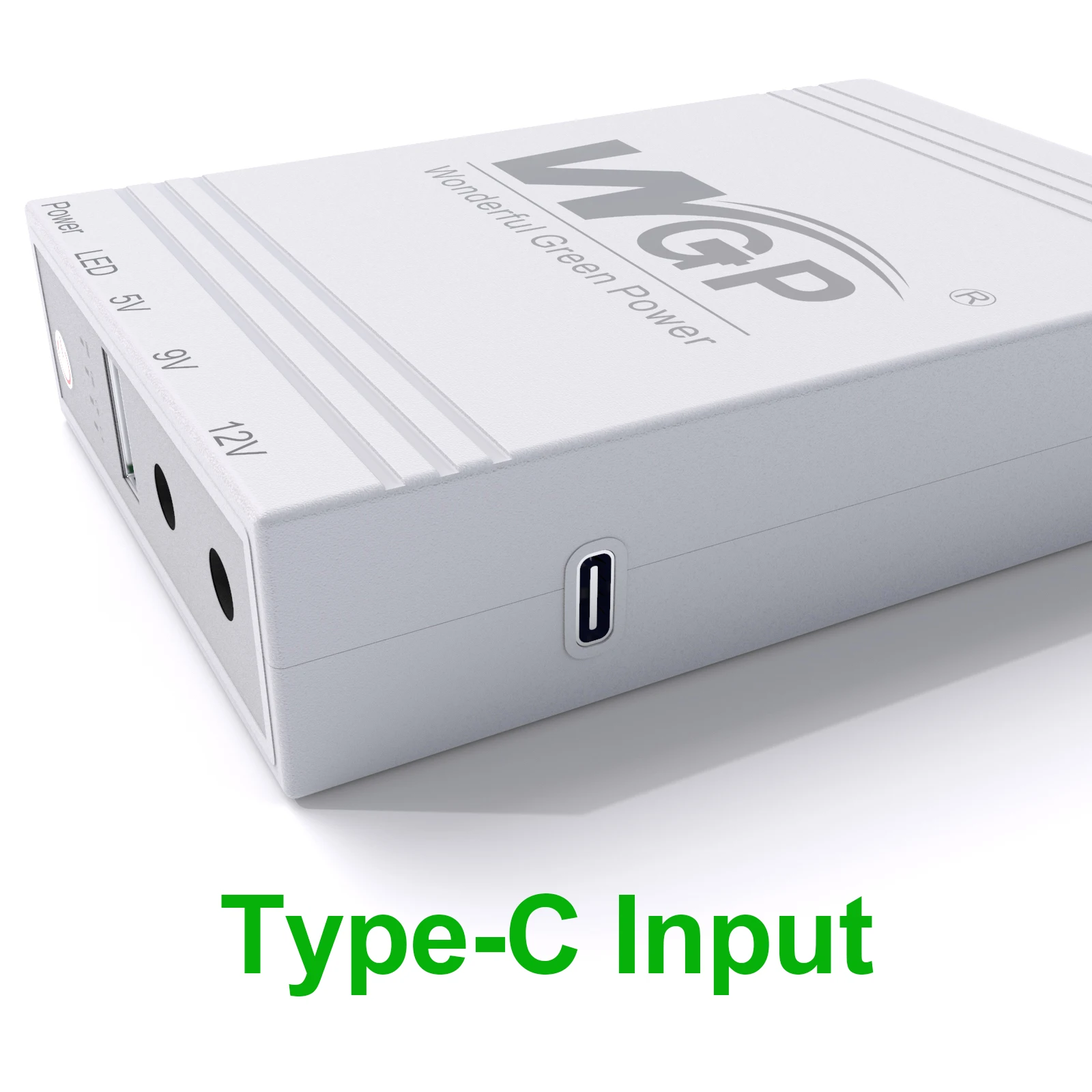 WGP Type-c portable mini ups dc12v mini ups WiFi Power 10400mAh USB Mini 12V 9V 5V DC UPS for wifi router