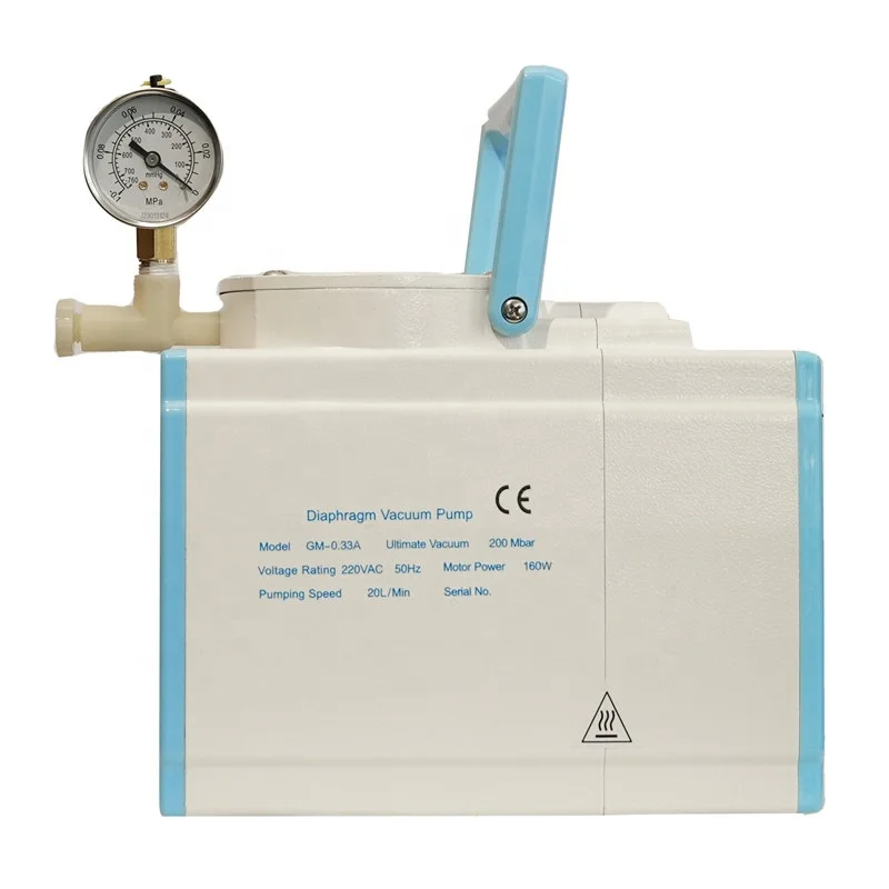Mini Diaphragm Vacuum Pump GM-0.33A with 20L for Lab  Device