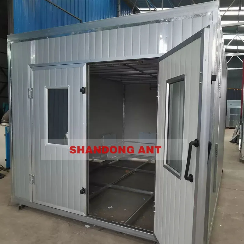 Factory Price Standard Spray Booth With Carbon Filter 2.3m*2.3m*2.5m Small Baking Oven Spray Booth Curing Oven