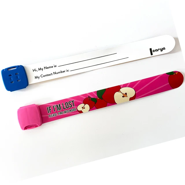 High-quality Materials Waterproof Custom Bracelet For Children Wristband Anti Lost Alarm