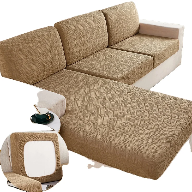 Wholesale  Polyester, Waterproof Elastic Couch Protection Sofa Cover Furniture Sofa Slipcovers Elastic For Living Room/