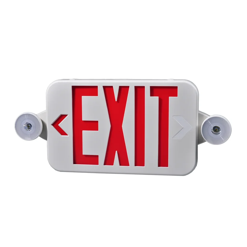 NEW Slim UL LED COMBO emergency fire exit signs For JLECE2RW