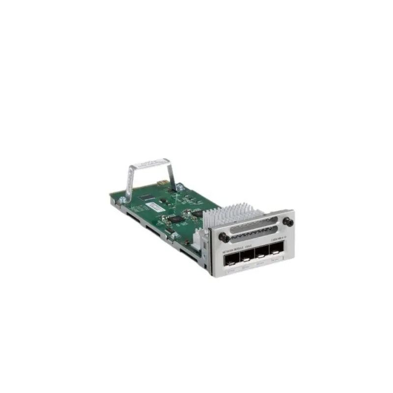 Modul jaringan Quan 2 x 10GE SFP kemasan baru untuk 3850 series switches C3850-NM-2-10G
