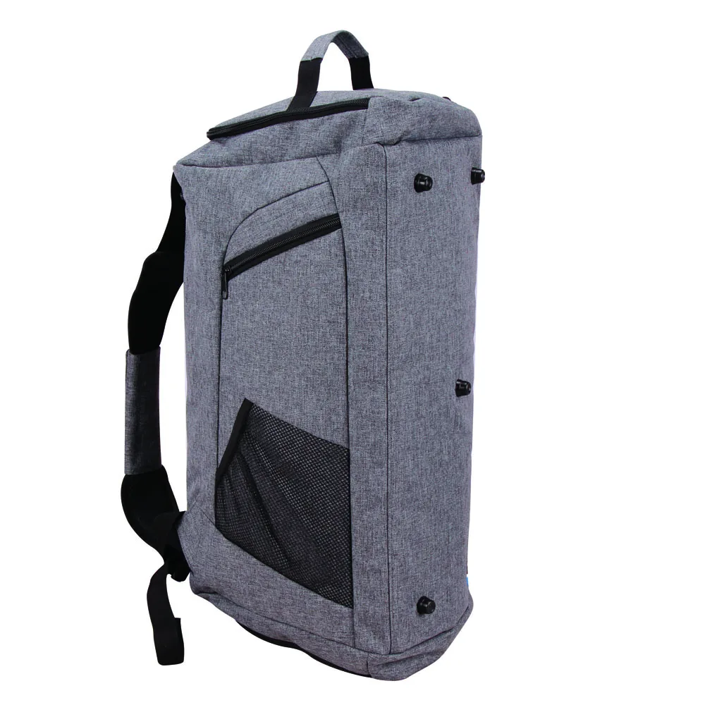 Custom Logo Printed Polyester lightweight Duty Duffel Large Sport Set Equipment Hardware Travel Bag