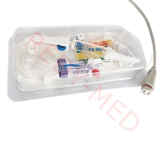 Medical Consumables Disposable BD Blood Pressure Sensor Kit Single Channel IBP Transducer