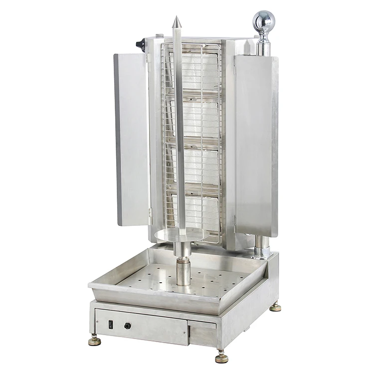
Stainless Steel Meat Grilling Roasting Turkey Bbq Grill Gas Rotary Barbecue Machine 