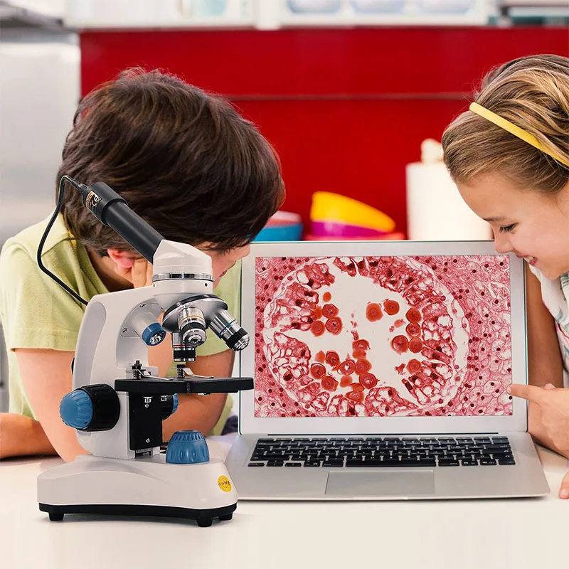 SWIFT-SW150 Rotatable Professional Microscope 1000x Monocular Microscope for Kids Biological Microscope